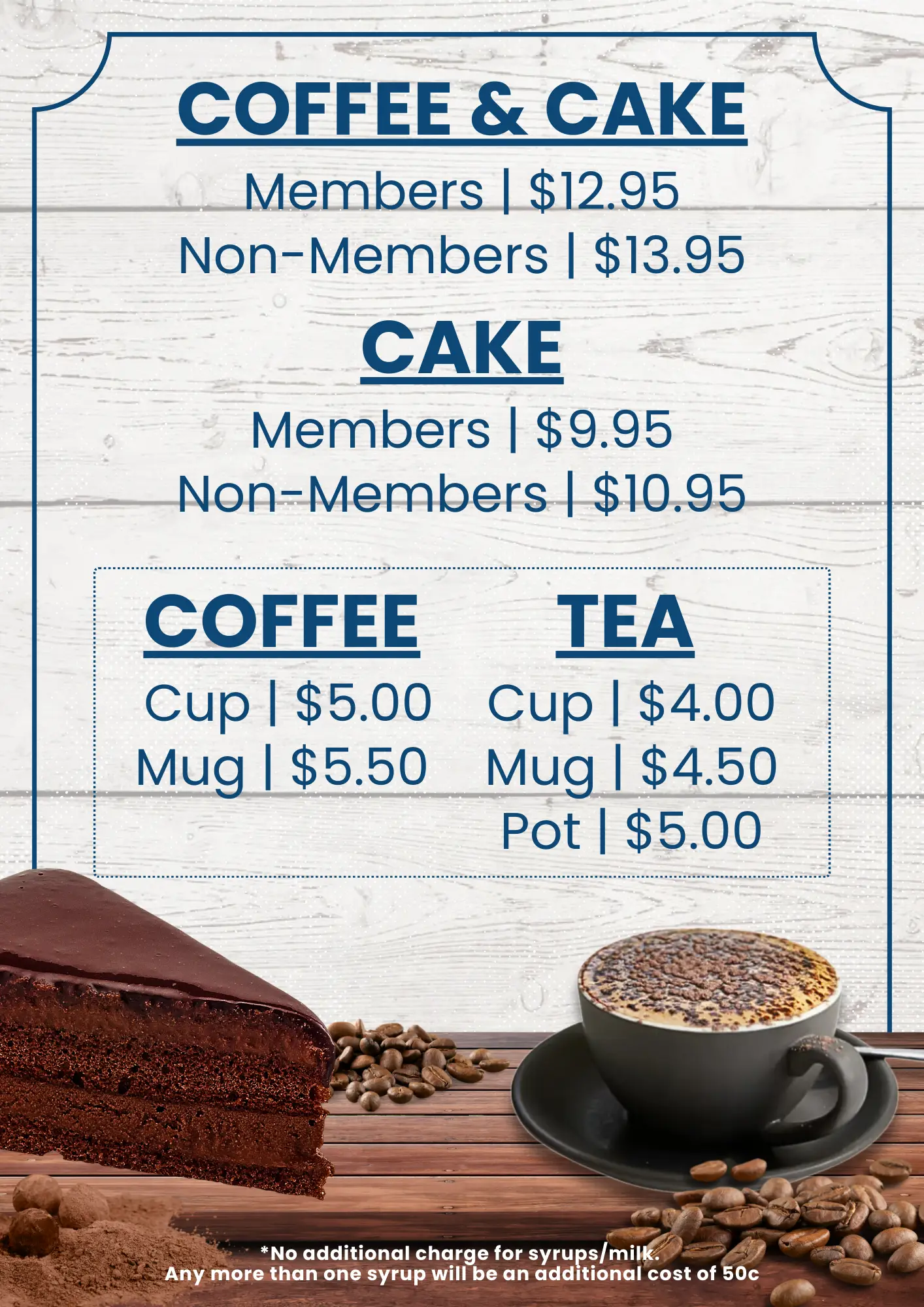 Coffee & Cake Deal!